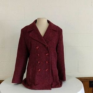 Ladies Paul Levy double breasted Jacket, Sz Large